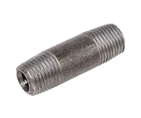 63-7453-43 RS PRO Malleable Iron Fitting Barrel Nipple, 1/4 in BSPT Male (Connection 1), 1/4 in BSPT Male (Connection 2) 257-7883