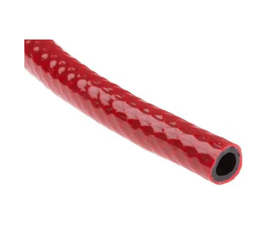 63-7542-89 RS PRO PVC Flexible Tubing, Red, 10.5mm External Diameter, 30m Long, Reinforced, 28mm B*** Radius, Compressed Air, 436-9577