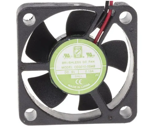 63-7372-19 RS PRO Axial Fan, 30 x 30 x 10.2mm, 4cfm, 400mW, 5 V dc, IP55 144-2032