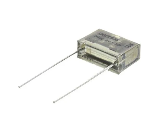 63-7533-07 KEMET Paper Capacitor 100nF 220 V ac, 400 V dc ±10% Tolerance PME261 +100°C PME261KB6100KR30