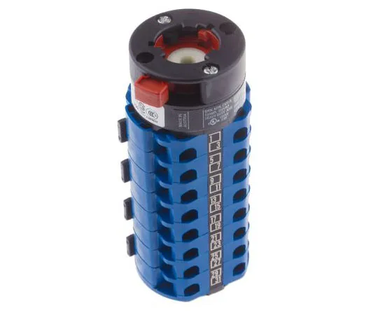 63-7431-70 Kraus & Naimer, 8P 2 Position 60° Rotary Switch, 690 V, 20 A, Rotary Knob Actuator CA10A372/GBA001*FT