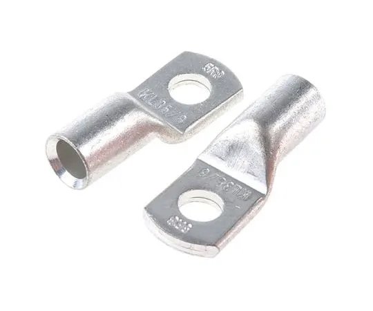 63-7525-57 Klauke Uninsulated Tubular Ring Terminal, M8 Stud Size, 35mm² to 35mm² Wire Size 5R8