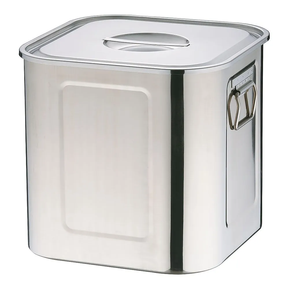 62-6386-47 Eco Clean UK Deep Square Kitchen Pot 36 cm AEK1315