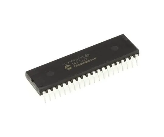 63-7423-21 Microchip TC7109ACPL, 12-bit + Sign Parallel ADC Differential Input, 40-Pin PDIP TC7109ACPL