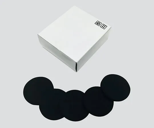 3-5359-01　［Discontinued］Activated Charcoal Absorption Depth Filter B47-R11SLP 5P Φ47mm 1 - 4μm Coal　B47-R11SLP5P