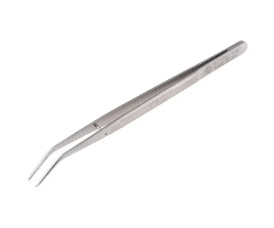 63-7484-58 Bernstein Tools for electronics 150 mm, Anti-Magnetic Stainless Steel, Bent; Fine, Anti-Acid Solder Resistant 5-037