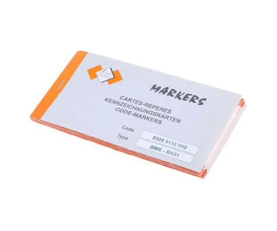 63-7391-49 SES Adhesive Cable Marker, Pre-printed 0 → 9 Black on White 3050110000