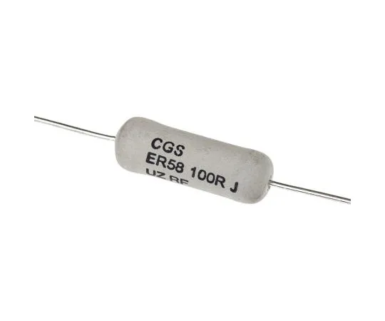 63-7419-29 TE Connectivity 100Ω 7W Wirewound Resistor ±5% 0 → +60ppm/°C ER58100RJT