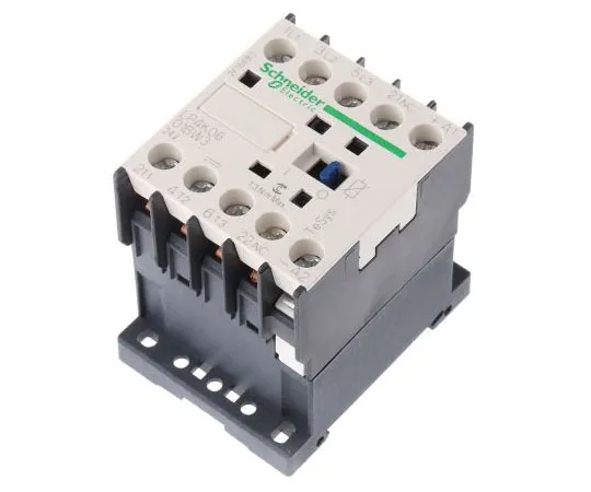 63-7482-33 Schneider Electric 3 Pole Contactor, 6 A, 24 V dc Coil, TeSys K, 3NO, 3 kW LP4K0601BW3