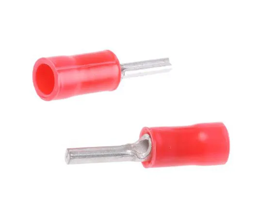 63-7462-21 TE Connectivity PLASTI-GRIP Series Insulated Tin Plated Crimp Pin Connector, 0.3mm² to 1.4mm², 22AWG to 16AWG, 1.8mm 181630