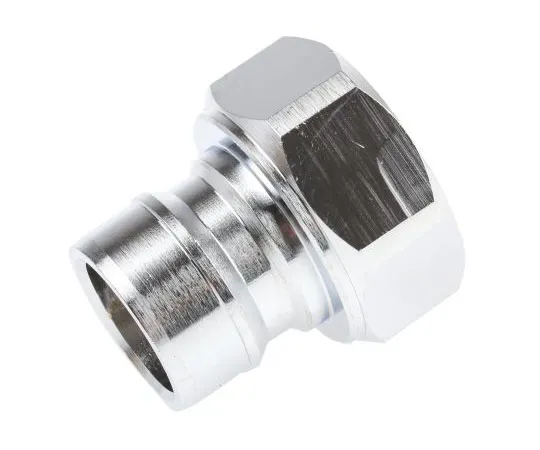 63-7532-27 Straight Male Hose Coupling 1in Straight Coupler, 1 in BSP Female, Brass 73610A3