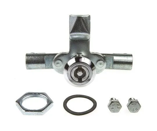 63-7501-62 Steinbach & Vollman Panel to Tongue Depth 18mm Steel Zinc Three Point Lock, Key to unlock 6700496