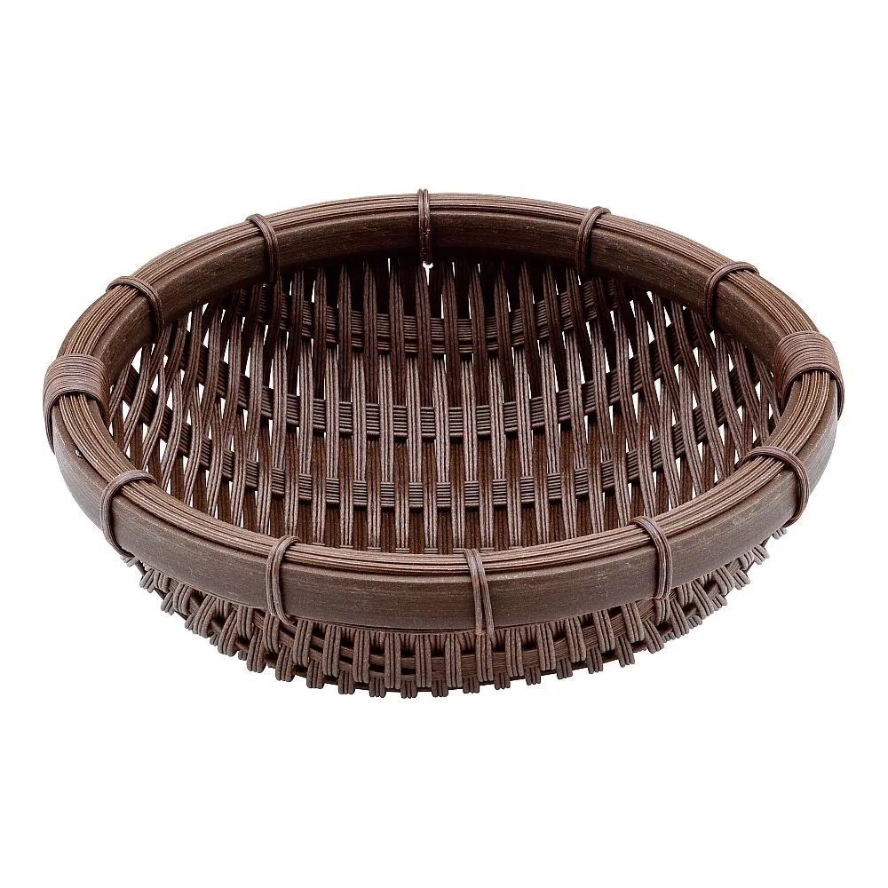 62-6403-68 PP Round Type Deep Zaru Dark Brown 18 Type RB-180-DB