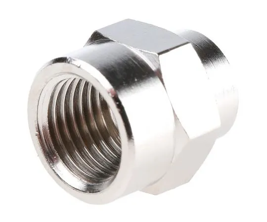 63-7510-62 Legris LF3000 60 bar Brass Pneumatic Straight Threaded Adapter, G 1/8 Female Female 0902 10 13