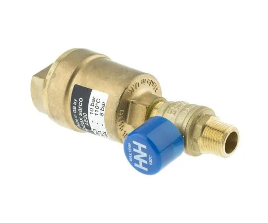 63-7509-37 Spirax Sarco Air Vent, AE30B 1/2 in BSP, 1/4 in BSP 175100