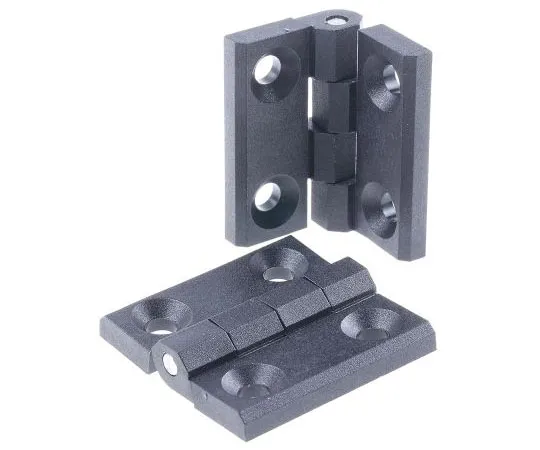 63-7529-24 Pinet Polyamide Hinge Screw, 40mm x 40mm x 5mm 54-A-3029