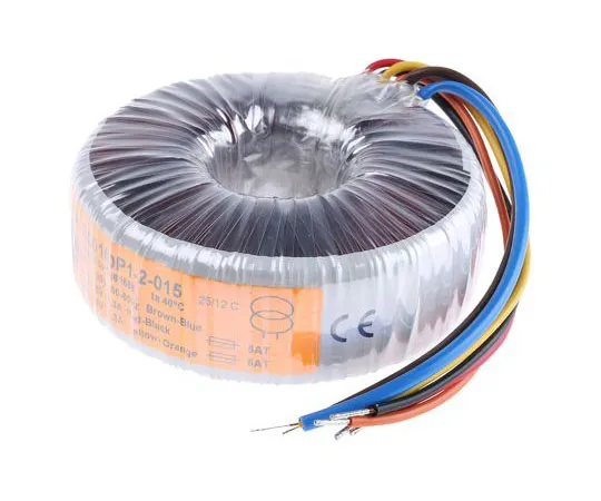 63-7432-61 2 Output Toroidal Transformer, 160VA, 2 x 15V ac 0160P1-2-015