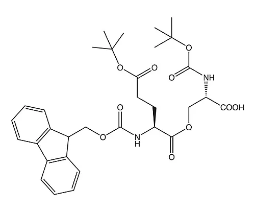 61-0390-98　［Discontinued］Boc-Ser(Fmoc-Glu(OtBU))-OH 852295 5G　8.52295.0005
