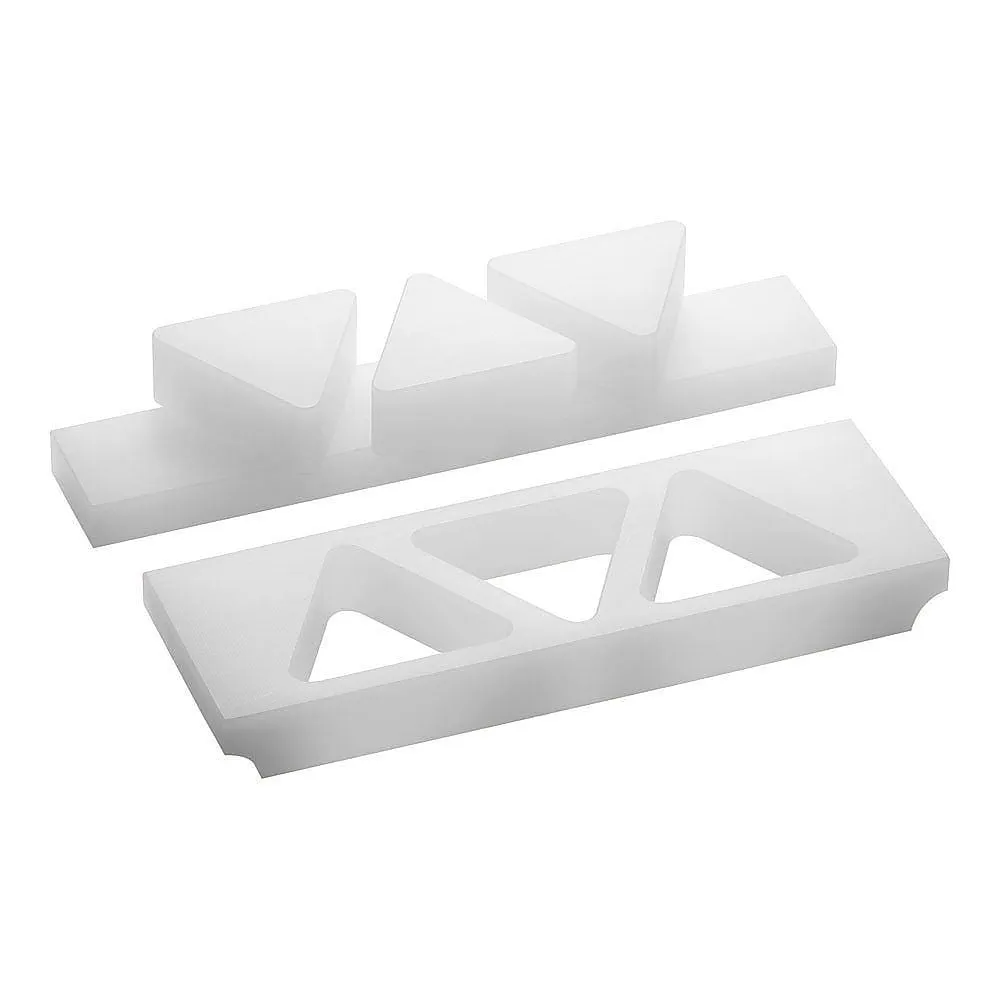 62-6472-81 Yama-PE Rice Ball with Pressed Lid A-Type, 3 Holes Large