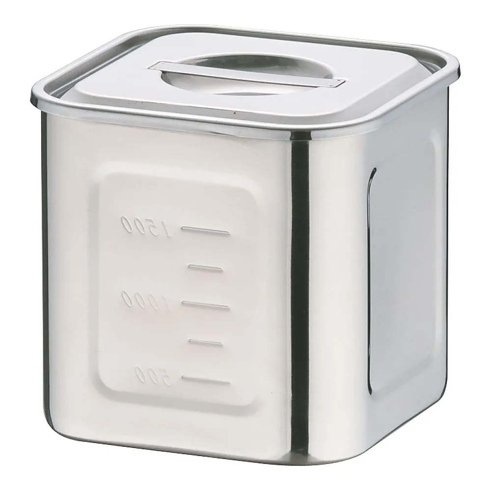 62-6386-37 Eco Clean UK Deep Square Kitchen Pot 13.5 cm AEK1305