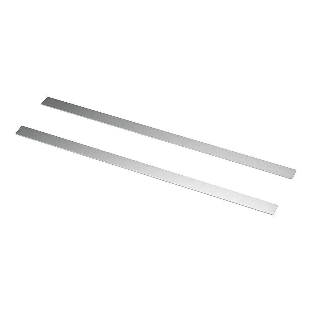 62-6552-92 Aluminum Cake Cut Ruler (2 Pieces, 1 Set) 2 mm Thickness