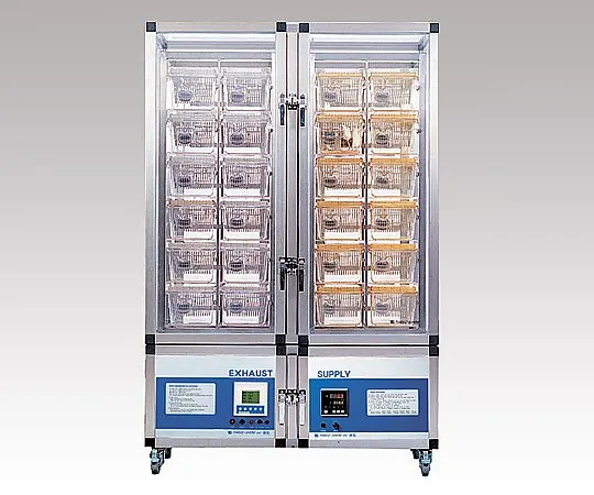 1-2229-01　［Discontinued］Breeding Cabinet, Individual Ventilation Type 1200 x 490 x 1865　24CM