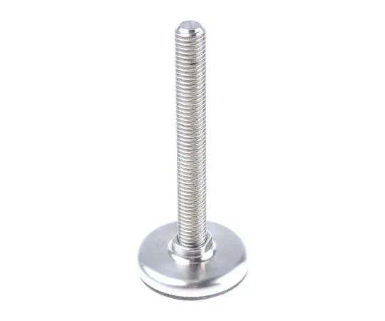 63-7528-20 Nu-Tech Engineering Stainless Steel Adjustable Feet A300/005 40mm Dia. 92mm 600kg Static load Capacity ,80mm M10 A300/005