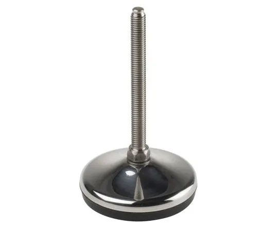 63-7385-81 RS PRO Stainless Steel Adjustable Feet 80mm Dia. 160mm 1000kg Static load Capacity ,125mm M12 10° Tilt Angle 162-3262