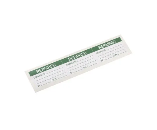 63-7547-83 RS PRO Adhesive Pre-Printed Adhesive Label-Reparied-. Quantity: 30 445-4057