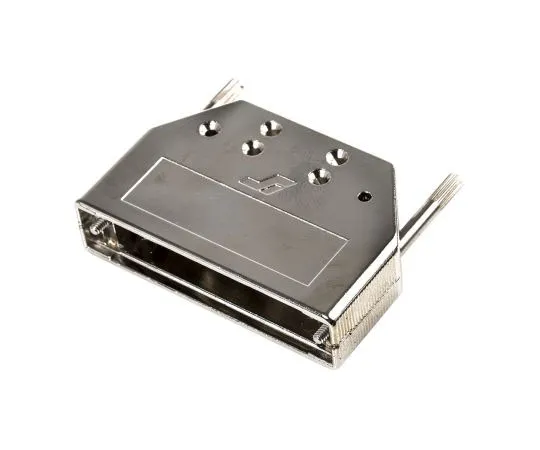 63-7382-26 Amphenol FCI 8655MH Series Die Cast Zinc D-sub Connector Backshell, 50 Way, Strain Relief 8655MH5011LF