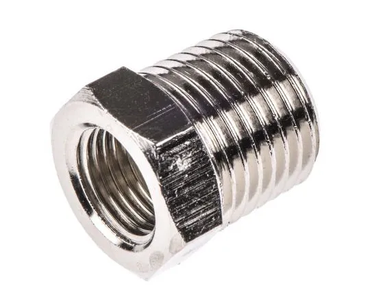 63-7510-68 Legris LF3000 60 bar Brass Pneumatic Straight Threaded Adapter, R 1/4 Female Male 0904 10 13