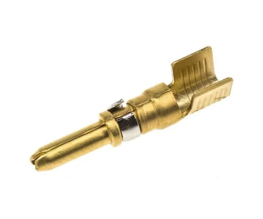 63-7504-62 TE Connectivity size 8 Male Crimp Circular Connector Contact for use with .125 POWERBAND Contact Series Connectors 213841-4