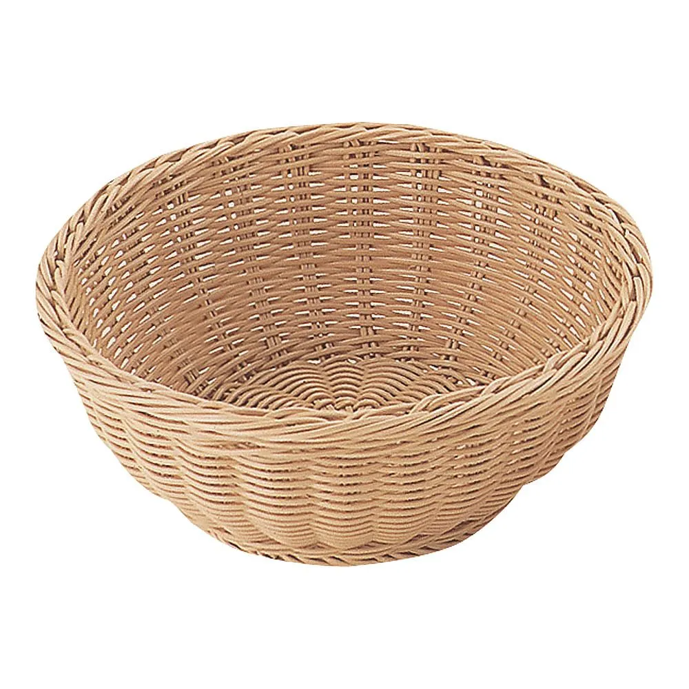 62-6403-50 PP Round Basket Ivory Type 21 RO-205-IV