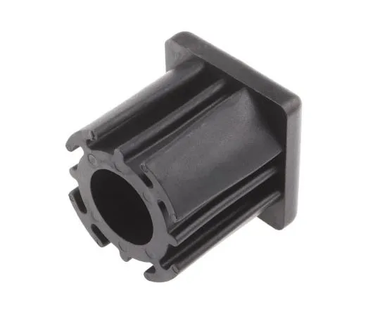63-7439-15 RS PRO Square Nylon Threaded Tube Insert, M10, 40 x 40 x 43mm, 1000kg Static Load Capacity 235-0953