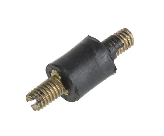 63-7392-18 RS PRO 7mm Shock Mount M3 6mm Diameter 1.65kg Compression Load, Male to Male Natural Rubber 171-2566