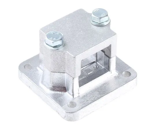 63-7512-45 Rose+Krieger Die Cast Aluminium FKV Flange Clamp, 30.3mm Square Tube, M8 Thread 12300005020