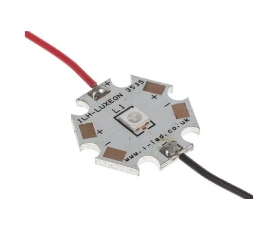 63-7378-33 ILS ILH-LS01-DEBL-SC201-WIR200., LUXEON Sunplus 35 Circular LED Array, 1 Royal Blue LED ILH-LS01-DEBL-SC201-WIR200.