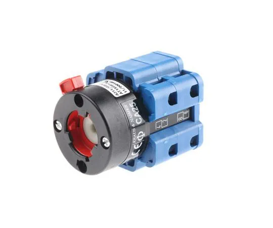 63-7485-98 Kraus & Naimer, DP 3 Position 60° Rotary Switch, 690 V, 32 A, Rotary Knob Actuator CA25A211/GBA001*FT
