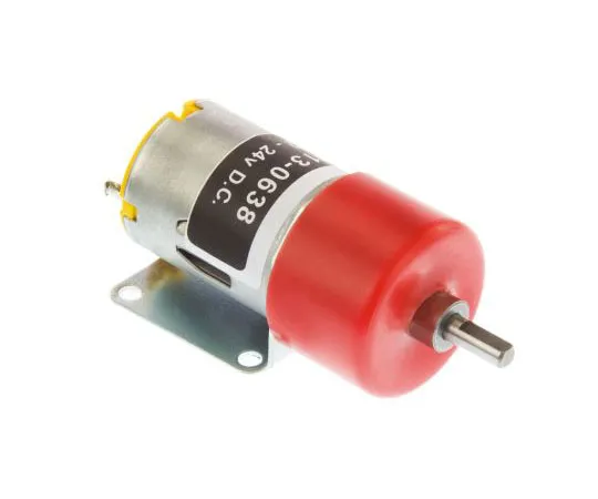 63-7531-91 RS PRO, 12 V dc, 600 gcm, Brushed DC Geared Motor, Output Speed 221 rpm 413-0638