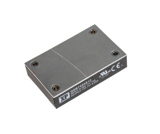 63-7393-33 XP Power QSB75 75W Isolated DC-DC Converter PCB Mount, Voltage in 9 → 36 V dc, Voltage out 12V dc QSB7524S12