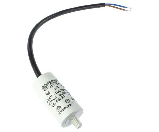 63-7519-54 Ducati Energia 5μF Polypropylene Capacitor PP 400 → 500V ac ±5% Tolerance Stud Mount 4.16.10 Series 4.16.10.08.14