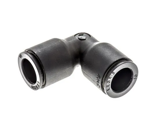 63-7410-04 Legris Pneumatic Elbow Tube-to-Tube Adapter Push In 10 mm to Push In 10 mm 3102 10 00