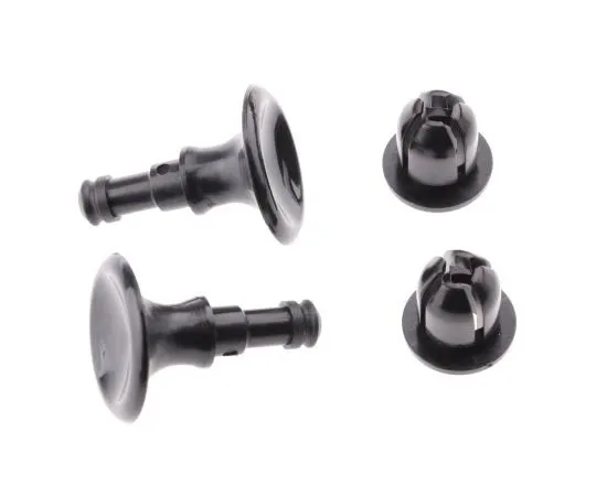 63-7451-37 Black Plain Nylon Snap Rivet, 2 → 4.2 mm Thickness SLP1LB.SLG1LB