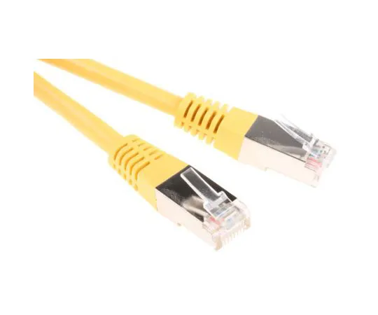63-7473-76 RS Pro Yellow PVC Cat5 Cable FTP, 5m Male RJ45/Male RJ45 294-8415