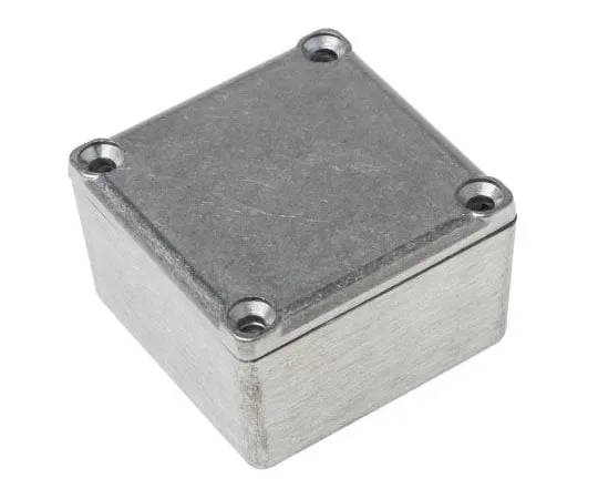 63-7375-15 RS PRO Die Cast Aluminium Alloy Enclosure, 50.8 x 50.8 x 31.8mm 146-5294