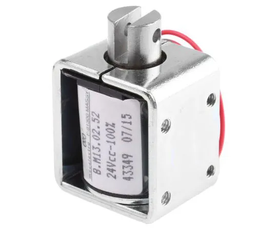 63-7483-07 Pull Action DC D-Frame Solenoid, 9mm stroke, 6.5W, 24 V dc 8.M13 02 52 24 VCC 100%