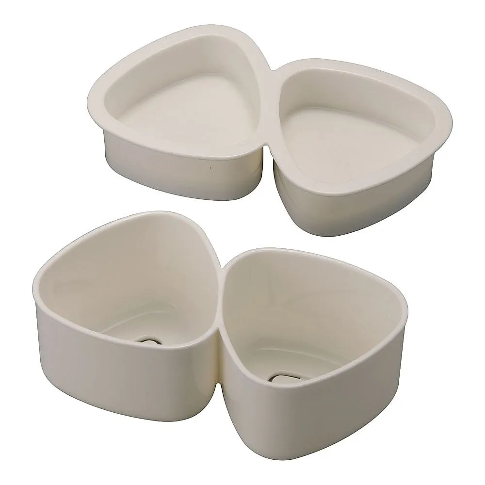 62-6472-55 PP Rice Ball Pouring Type 2 Pieces