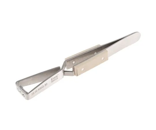 63-7430-48 Erem by Weller 120 mm, Anti-Magnetic Stainless Steel, Stripping, Anti-Acid Tweezers 29W30