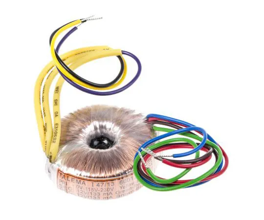 63-7461-92 2 Output Toroidal Transformer, 3.2VA, 2 x 12V ac 60012