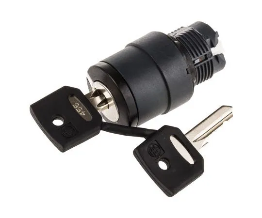 63-7498-74 Schneider Electric Harmony XB5 2 Position Key Switch Head Spring Return Right to Left ZB5AG6